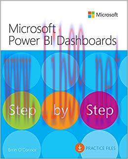 Microsoft Power BI Dashboards Step by Step 1st Edition,
