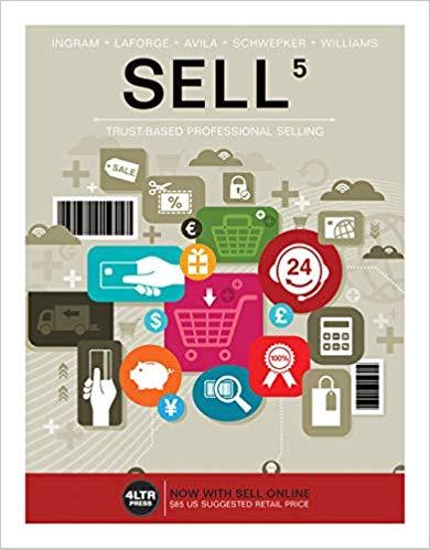 (Test Bank)SELL , 5th Edition by Thomas N. Ingram.zip