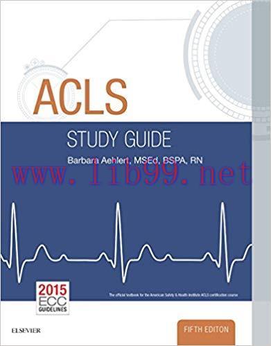 (PDF)ACLS Study Guide &ndash; E-Book 5th Edition