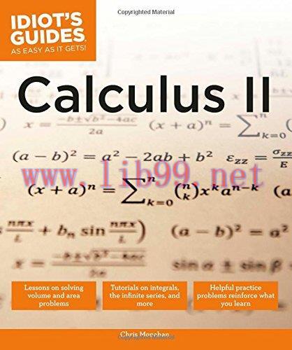 [FOX-Ebook]Calculus II (Idiot's Guides)