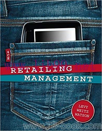(PDF)Retailing Management 4th Canadian Edition by Sheryn Levy