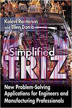 (PDF)Simplified TRIZ: New Problem-Solving Applications for Engineers and Manufacturing Professi...