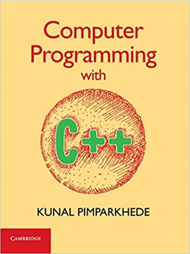 Computer Programming with C++ [Kunal Pimparkhede]