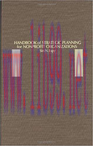 (PDF)Handbook of Strategic Planning for Nonprofit Organizations