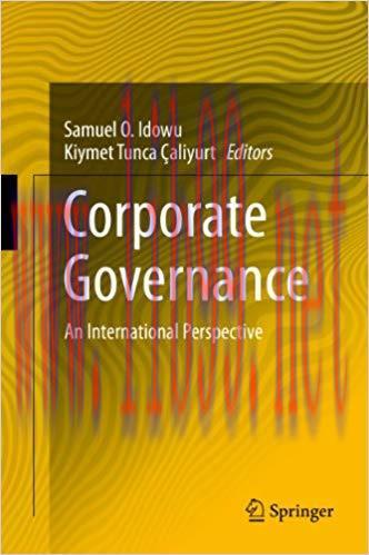(PDF)Corporate Governance: An International Perspective (Csr, Sustainability, Ethics & Governan...