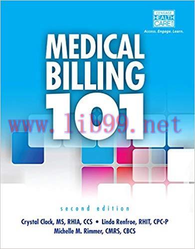 Medical Billing 101 2nd Edition,