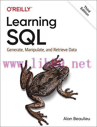 [FOX-Ebook]Learning SQL: Generate, Manipulate, and Retrieve Data, 3rd Edition