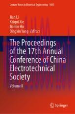 [PDF]The Proceedings of the 17th Annual Conference of China Electrotechnical Society: Volume II