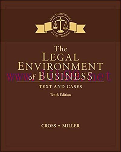 (PDF)The Legal Environment of Business: Text and Cases 10th Edition