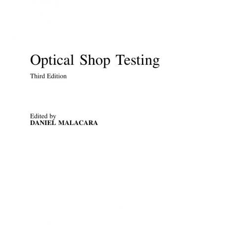 Optical Shop Testing
