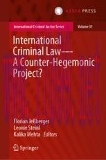 [PDF]International Criminal Law&mdash;A Counter-Hegemonic Project?