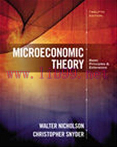 [FOX-Ebook]Microeconomic Theory: Basic Principles and Extensions, 12th Edition