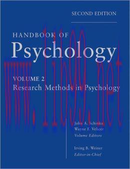 [AME]Handbook of Psychology, Volume 2: Research Methods in Psychology, 2nd Edition