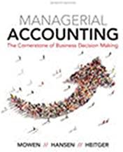 (Test Bank)Managerial Accounting The Cornerstone of Business Decision-Making, 7th Edition.zip