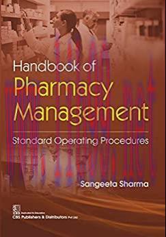 [AME]Handbook of Pharmacy Management Standard Operating Procedures (Original PDF)