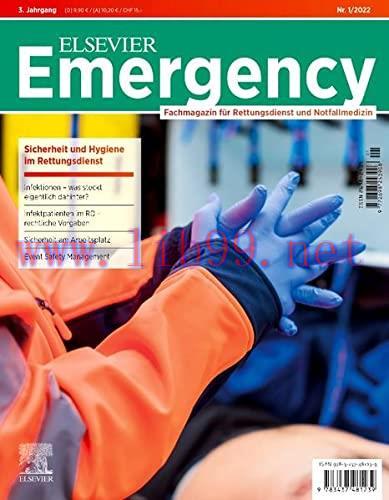 [AME]Elsevier Emergency. Sicherheit und Hygiene im Rettungsdienst. 1/2022: Fachmagazin f&uuml;r Rett...