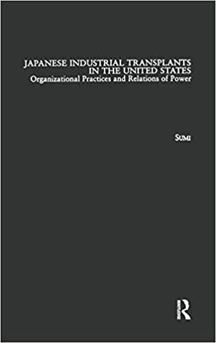 (PDF)Japanese Industrial Transplants in the United States Organizational Practices and Relation...