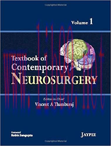 [PDF]Textbook of Contemporary Neurosurgery (2 Vol Set), 1E