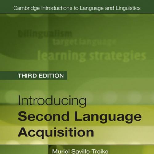Introducing Second Language Acquisition 3rd Edition