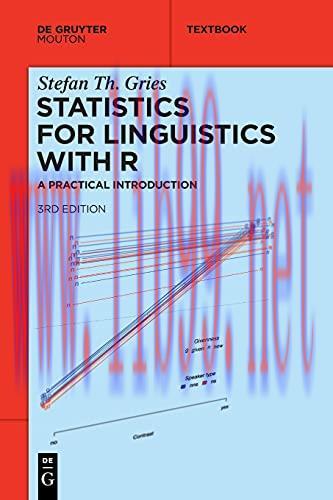 [FOX-Ebook]Statistics for Linguistics with R: A Practical Introduction, 3rd Edition