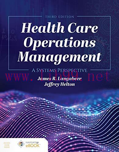 [AME]Health Care Operations Management: A Systems Perspective, 3rd Edition (EPUB)