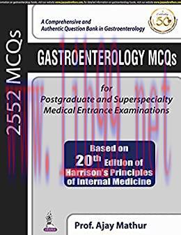 [AME]Gastroenterology MCQs for Postgraduate and Superspecialty Medical Entrance Examinations (O...