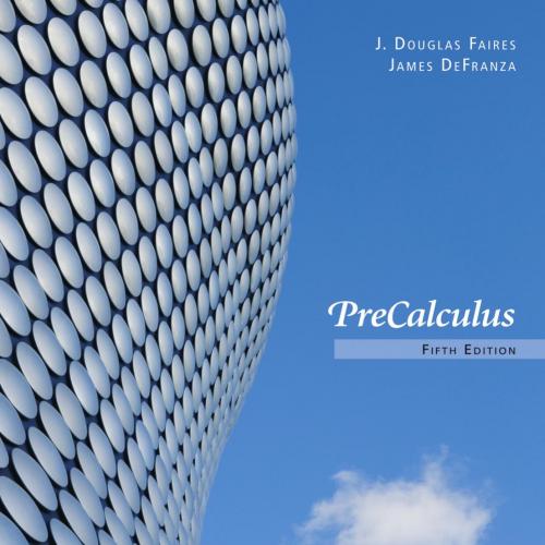 Precalculus 5th Edition by J. Douglas Faires