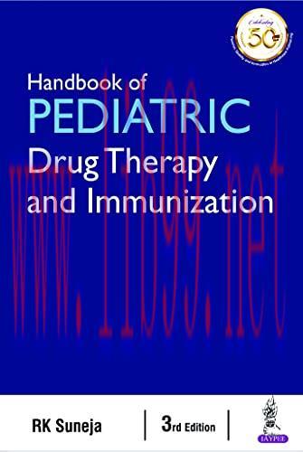 [AME]Handbook Of Pediatric Drug Therapy And Immunization, 3rd Edition (Original PDF)