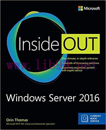 Windows Server 2016 Inside Out (includes Current Book Service) 1st Edition,