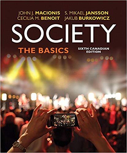 Society The Basics, 6th Canadian Edition