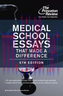 [AME]Medical School Essays That Made a Difference, 5th Edition (EPUB)