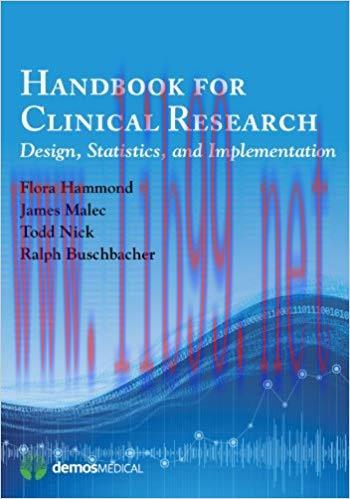 [EPUB]Handbook for Clinical Research: Design, Statistics, and Implementation