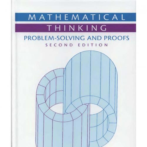 Mathematical Thinking Problem-solving and Proofs 2nd Edition