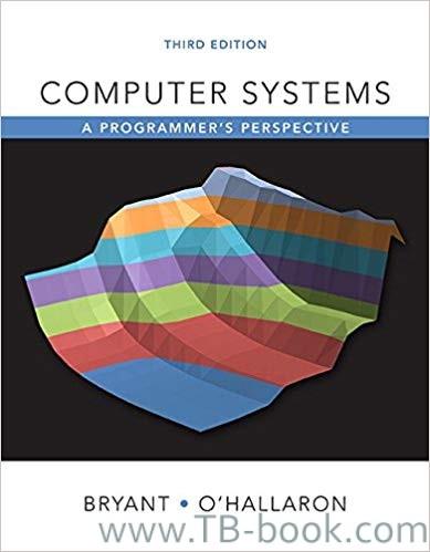 (PDF)Computer Systems A Programmer&rsquo;s Perspective 3rd Edition by Randal E. Bryant