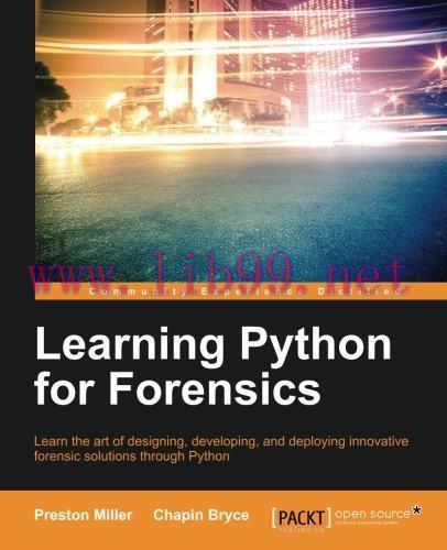 [FOX-Ebook]Learning Python for Forensics