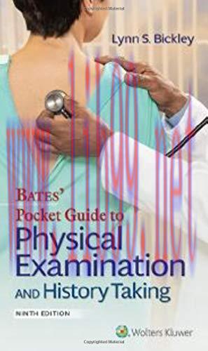 [AME]Bates&rsquo; Pocket Guide to Physical Examination and History Taking, 9th Edition (AZW3 + EPUB +...