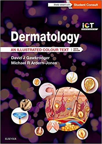 Dermatology - An Illustrated Colour Text, 6th Edition
