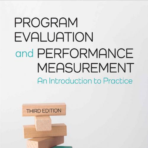Program Evaluation and Performance Measurement_ An Introduction to Practice
