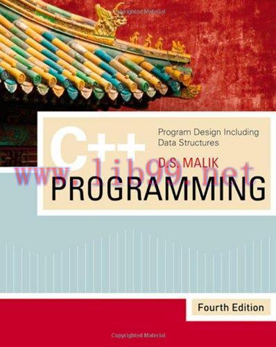 [FOX-Ebook]C++ Programming: Program Design Including Data Structures, 4th Edition