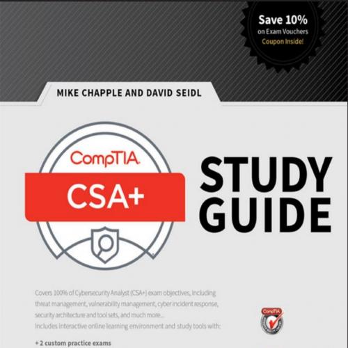 CompTIA Cybersecurity Analyst Study Guide Exam CS0-001 B06Y6JY54W