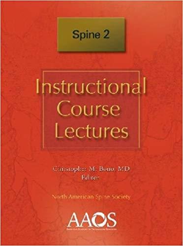 Instructional Course Lectures Spine 2