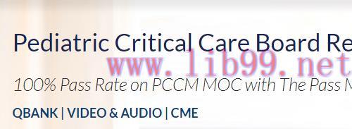 [AME]The PassMachine Pediatric Critical Care Board Review 2020 (CME VIDEOS)