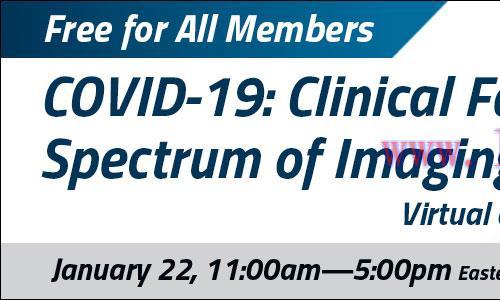 [AME]COVID-19: Clinical Features and Spectrum of Imaging Findings 2021 (CME VIDEOS)