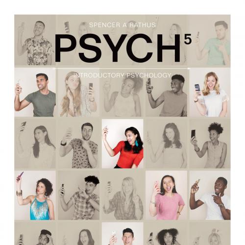 PSYCH 5,5th Edition Introductory Psycholog - Spencer A. Rathus