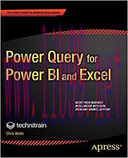 Power Query for Power BI and Excel 1st ed. Edition,