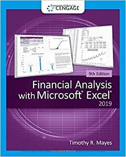 Financial Analysis with Microsoft Excel 9th Edition
