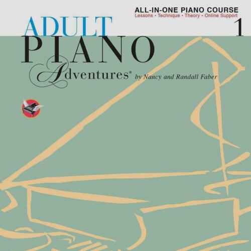 Adult Piano Adventures All-in-One Piano Course Book 1 Book with Media Online