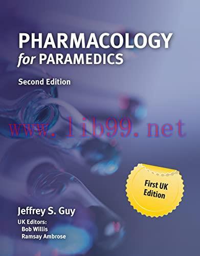 [AME]Pharmacology for Paramedics, 2nd Edition (Original PDF)
