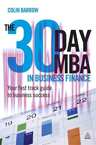 [FOX-Ebook]The 30 Day MBA in Business Finance: Your Fast Track Guide to Business Success