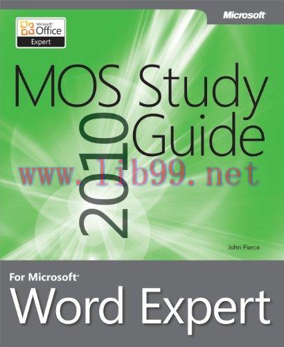 [FOX-Ebook]MOS 2010 Study Guide for Microsoft Word Expert